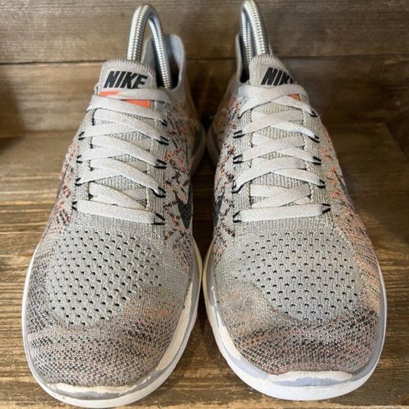 Womens Nike Free RN Run 4.0 Flyknit Athletic Shoes‎ Sneakers Size 8 M GUC - Picture 3 of 6